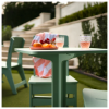 Picture of Mainstay High Density Polyethylene Square Bistro Dining Table - 26" or 30"
