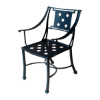 Picture of Sheet Cast Aluminum Dining Arm Chair