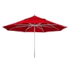 Picture of 11' Telescope Casual Powdercoat Aluminum  Market Umbrella - 25 Lbs.
