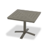 Picture of 36" Square Dash MGP Top Dining Table w/ Aluminum Pedestal Base - 94 lbs.