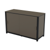 Picture of Commercial Marine Grade Polymer Patio Storage Box with Aluminum Frame