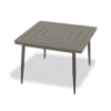 Picture of Modern 42" Square Dash Marine Grade Polymer Dining Table w/ Tapered Legs - 68 lbs.