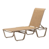Picture of Telescope Aruba II Sling Armless Chaise Lounge with Aluminum Frame