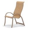 Picture of Telescope Aruba II Sling High Back Dining Chair with Aluminum Frame