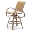 Picture of Telescope Aruba II Sling Swivel Counter Chair with Aluminum Frame