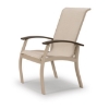 Picture of Telescope Belle Isle Sling Dining Chair with MGP Accent Arms