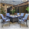 Picture of Telescope Belle Isle Sling Dining Chair with MGP Accent Arms