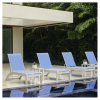 Picture of Telescope Dune Sling Chaise Lounge with Armless Marine Grade Polymer Frame