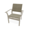 Picture of Telescope Leeward Sling Cafe Dining Chair with Marine Grade Polymer Frame