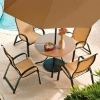 Picture of Telescope Primera Sling Dining Chair with Aluminum Frame