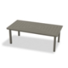 Picture of Telescope Rectangular Dashed Marine Grade Polymer Dining Table w/ Aluminum Legs
