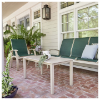 Picture of Telescope Rectangular Slatted Marine Grade Polymer Coffee Table