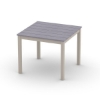 Picture of Telescope Square Rustic Marine Grade Polymer Dining Table - 36", 42", 64"
