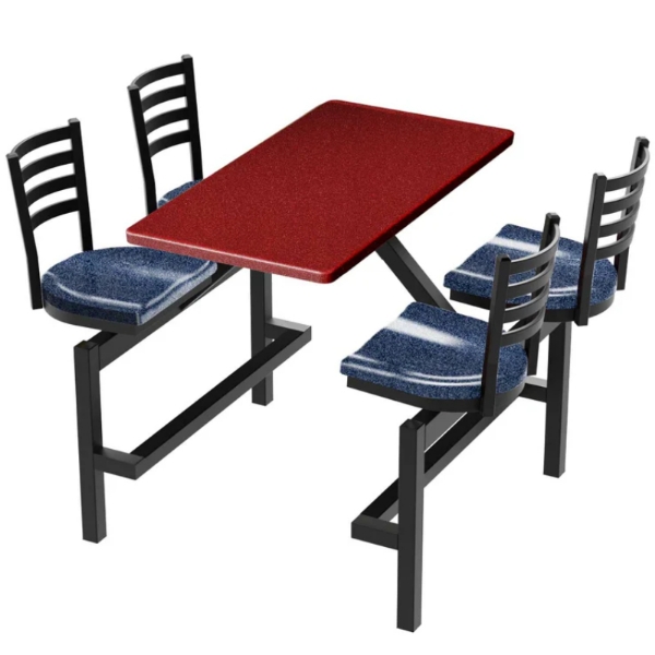 42˝ Rectangular 4-Seat Covey Fiberglass Bar Height Table