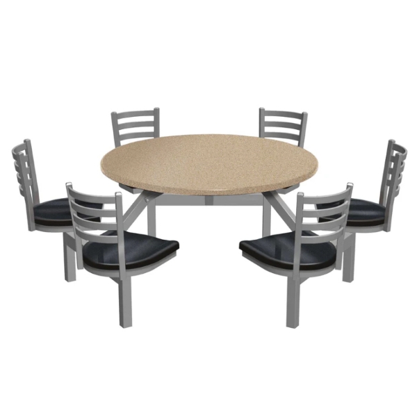 48" Round 5-Seat Covey Fiberglass Table