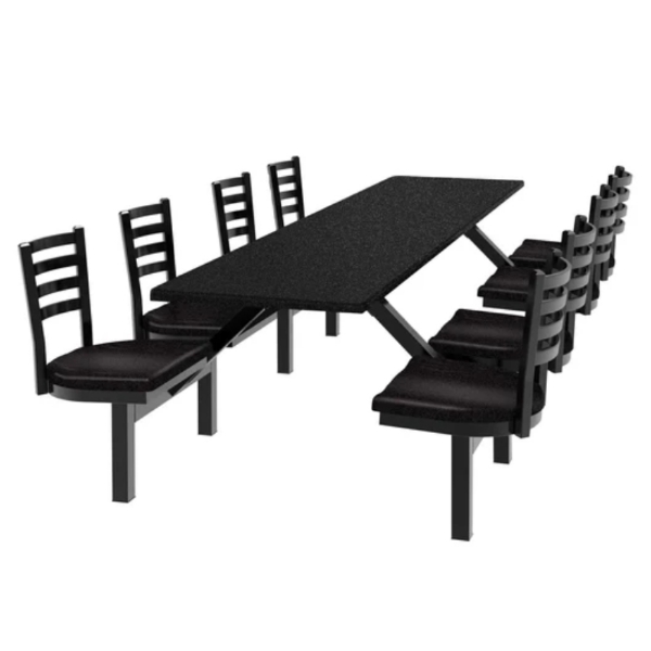 96˝ Rectangular 8-Seat Covey Fiberglass Table
