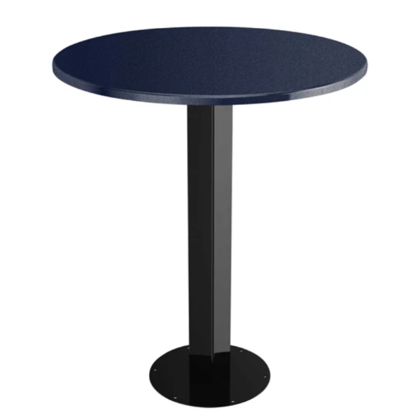 36˝ Round Covey Fiberglass Pedestal Bar Height Table