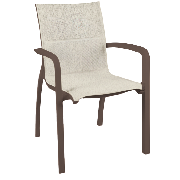 Sunset Comfort Sling Stacking Armchair	