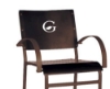 Picture of Avalon Outdoor Restaurant Dining Chair Tubular Aluminum Frame - 9 lbs.