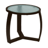Picture of Pinnacle Side Table with Powder-Coated Aluminum Frame - 20" Round