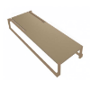 Sand - Barcino Sling Chaise Lounge with Commercial Aluminum Frame - 42.4 lbs.