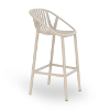 Ivory - Bini Alto Polypropylene Bar Stool - 9.3 lbs.