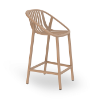 Sand - Bini Medio Polypropylene Counter Chair - 10.1 lbs.