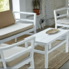 Click-Clack Cushion Conversational Set with Polypropylene Frame