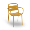 Tuscan - Como Stacking Polypropylene Dining Arm Chair - 8.8 lbs.