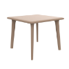 Sand - 35.4” Square Dessa Polypropylene Outdoor Dining Table