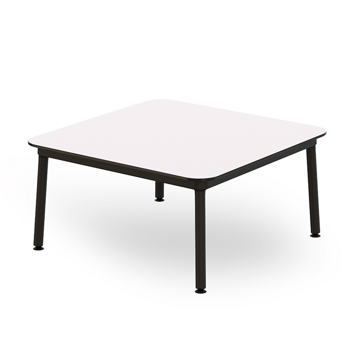 Square Hub Baja Coffee Table with HPL Top – Furniture Leisure