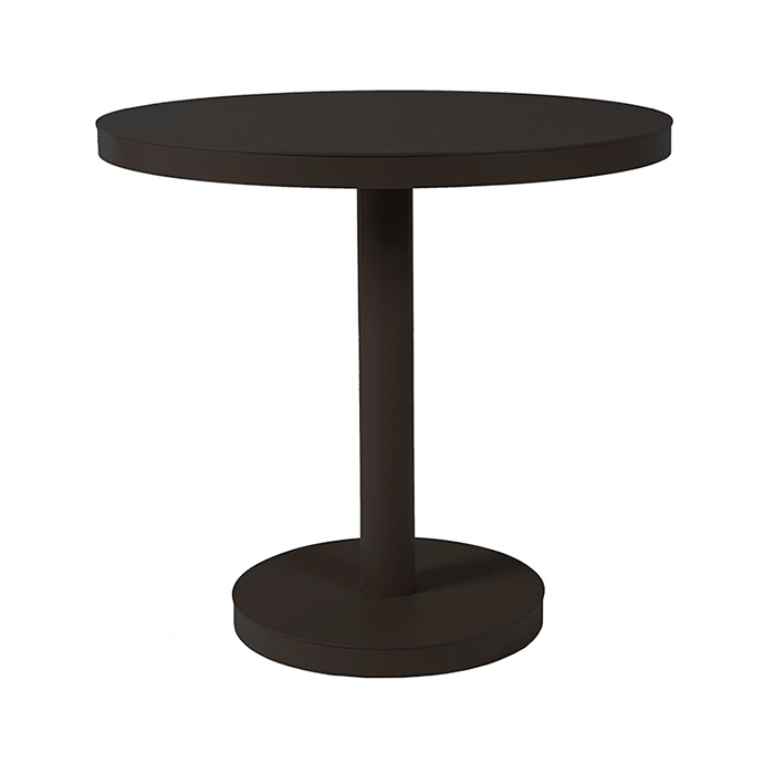 Round Barcino Dining Table with Pedestal Base – Furniture Leisure