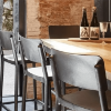 Lisboa Alto Polypropylene Armless Bar Stool 9 lbs.