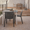 35.4” Square NOA Patio Table with Polypropylene Top and Fiberglass Legs - 26.1 lbs.