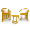 Tuscan - Raff Outdoor Conversational Set with Polypropylene Frame