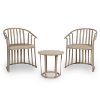 Sand - Raff Outdoor Conversational Set with Polypropylene Frame