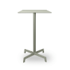 Green Grey -  - 23.6” Square Sputnik Alto Bar Table with HPL Top and Polyamide X Base - 26 lbs.