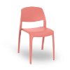Terracotta - Smart Stacking Polypropylene Dining Chair - 9.1 lbs. 