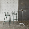 Woody Alto Stacking Polypropylene Commercial Bar Chair - 12.7 lbs.