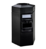 Picture of 45 Gallon Island Service Center - Polyethylene Plastic Hexagonal Receptacle with 2 Gallon Bucket and Towel Dispenser - 32 Lbs.