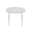 A24 - St. Maarten II Straight RoundAcrylic Side Poolside Table - 24"