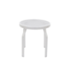 AR18 - Resort Straight Acrylic Patio Round Side Table - 18"