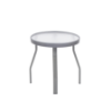 AR18-2 - Resort Angled Round Acrylic Poolside Side Table - 18" or 24"