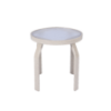 AW18 - Waterfront Round Acrylic Side Patio Table - 18"