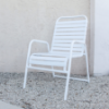 C50 - St. Maarten II Stackable Vinyl Strap Dining Patio Chair
