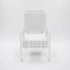 C50B  - St. Maarten II Stackable Crossweave Vinyl Strap Patio Dining Chair - Front