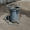 C99 - St. Maarten II Vinyl Strap Cover for Trash Cans - Trash Can Not Included - Without Straps
