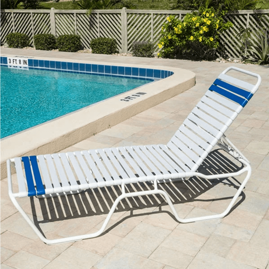 St Maarten II Standard Strap Chaise Lounge – Furniture Leisure
