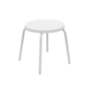 F18 - St. Maarten II Straight RoundFiberglass Side Patio Table - 18"