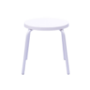 F18 - St. Maarten II Straight RoundFiberglass Side Patio Table - Side